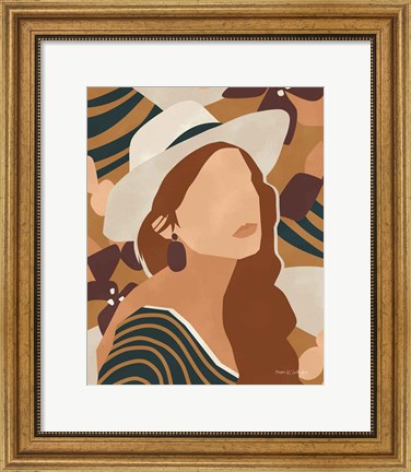 Framed Modern Woman II Print
