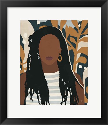 Framed Modern Woman I Print