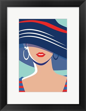 Framed Beach Chic III Print