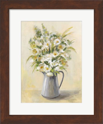 Framed Farm Bouquet Print
