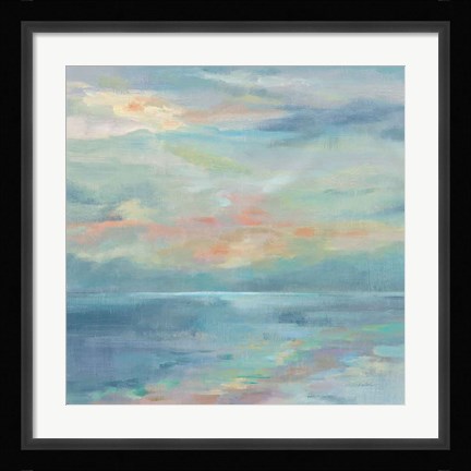 Framed June Morning by the Sea Print