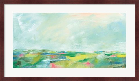 Framed Colorful Horizon Print