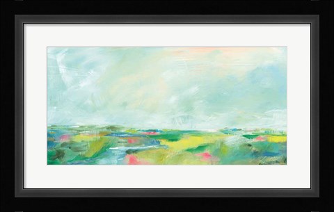 Framed Colorful Horizon Print