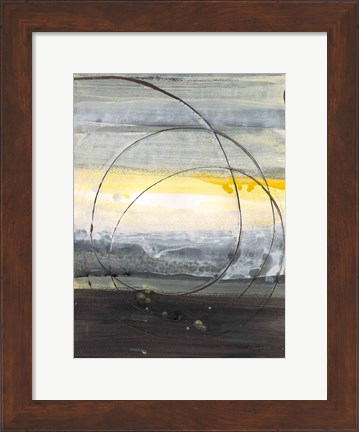 Framed Horizon Balance IV Print