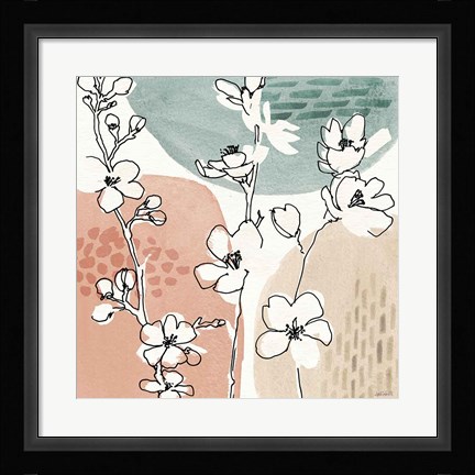 Framed Soft Figures II Print