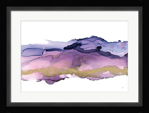Framed Coastal Ink III Print