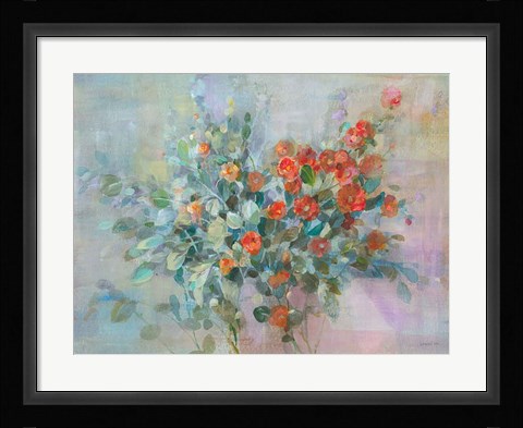 Framed All the Blooming Print