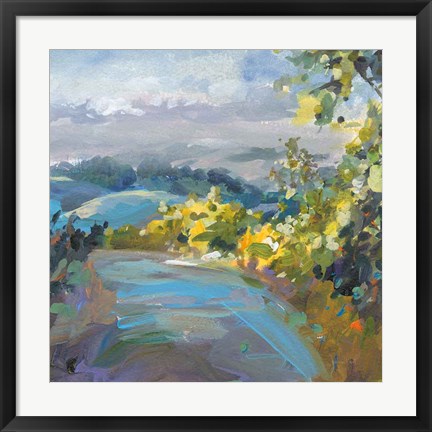 Framed Golden Valley Print