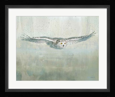 Framed Soaring Neutral Print