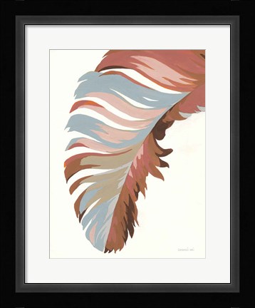 Framed Big Leaf I Print