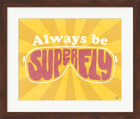 Framed Super Fly I Print