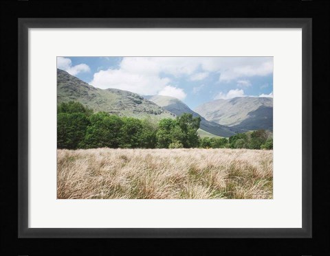 Framed Scottish Highlands III Print