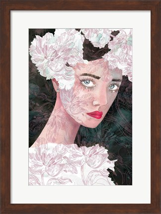 Framed Floral Duchess Print
