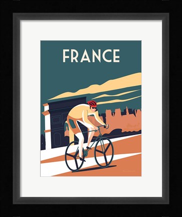 Framed France Print