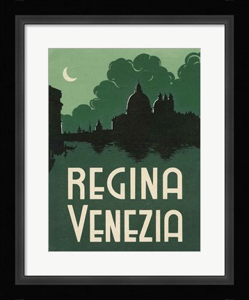 Framed Travel Poster II Print