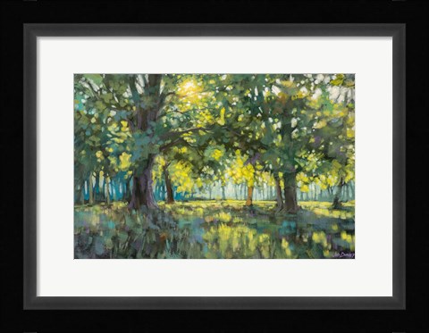Framed Through Silent Trees Print