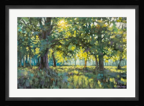 Framed Through Silent Trees Print