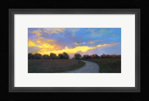 Framed Road Home Print