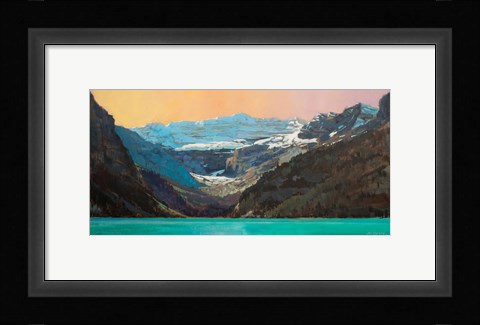 Framed Lake Louise Summer Print