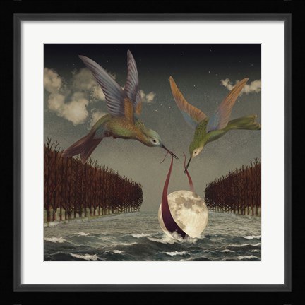 Framed Turning the Tide Print