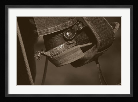 Framed Logan Spur Print