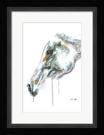 Framed Expression 5t (left) Print