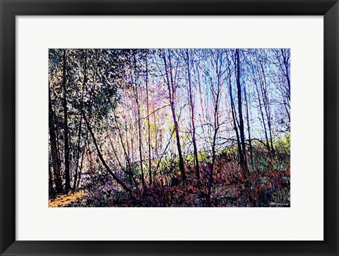 Framed One Two Tree Print