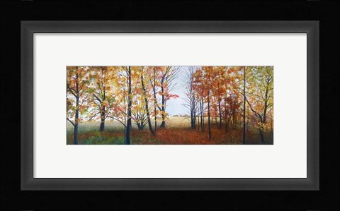 Framed Autumn Walk Print
