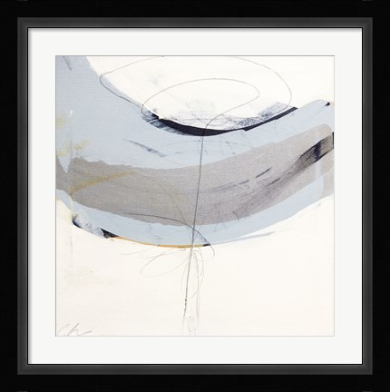 Framed Whirl I Print