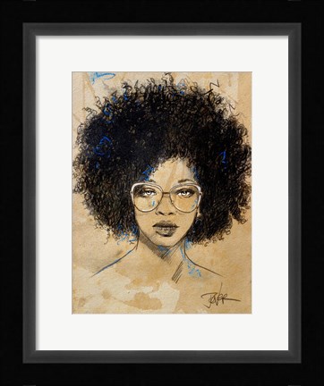 Framed So They Say Print