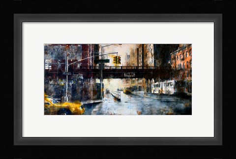 Framed PARK-West 23rd Street High Line Print