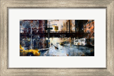 Framed PARK-West 23rd Street High Line Print