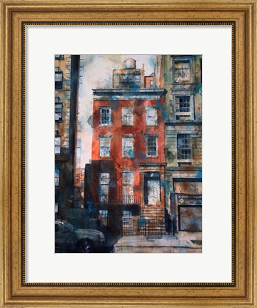 Framed Hold Out, 111 W. 13th Street Print