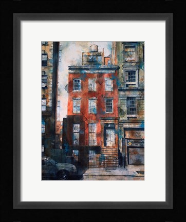 Framed Hold Out, 111 W. 13th Street Print