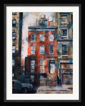 Framed Hold Out, 111 W. 13th Street Print