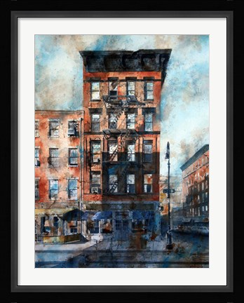Framed Hudson &amp; Perry Street Print