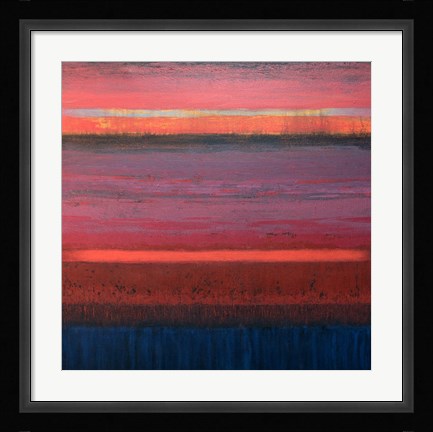 Framed When Evening Comes Print