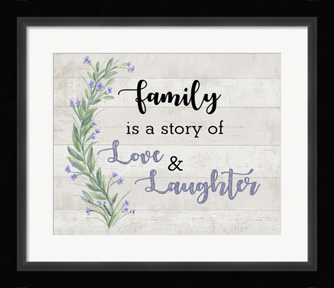 Framed Family Love 1 Print