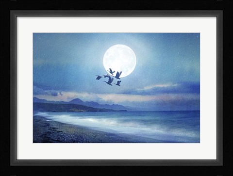 Framed Birds Flying 2 Print