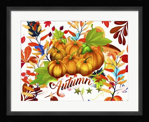 Framed Autumn Print