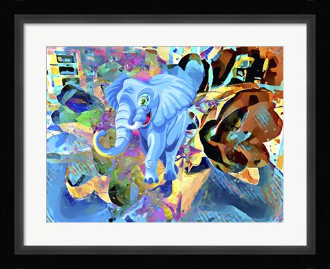 Framed Dreamy Mind 2 Print