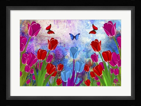 Framed When I Feel 1 Print