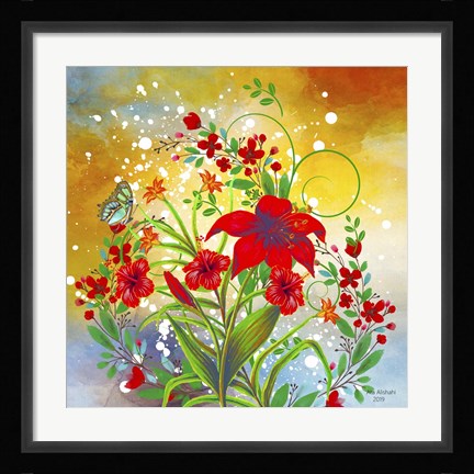 Framed When I Feel 7 Print