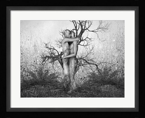 Framed All Connected 1 Print