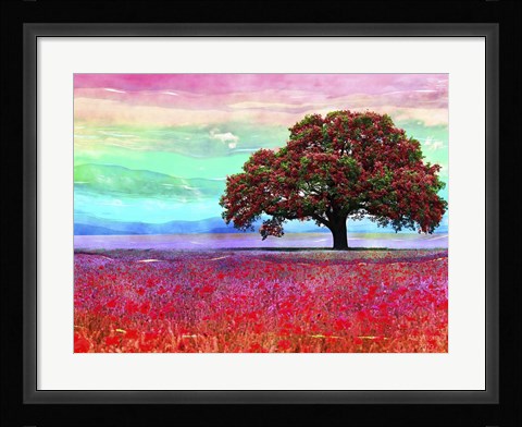 Framed My Colorful Mind 2 Print