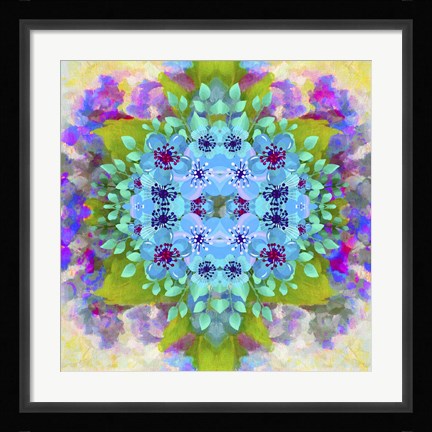 Framed My Colorful Mind 6 Print