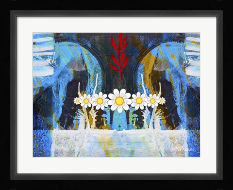 Framed My Colorful Mind 9 Print