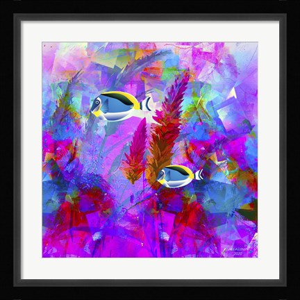 Framed Emotion Explosion 2A Print