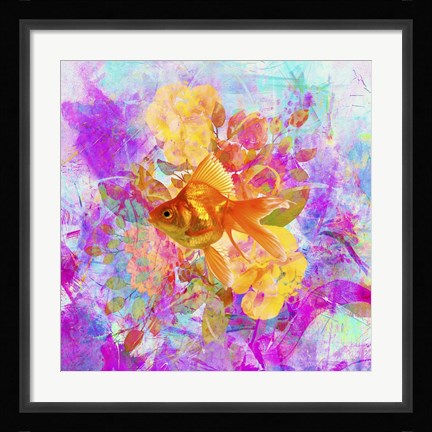 Framed Little Red Fish Print