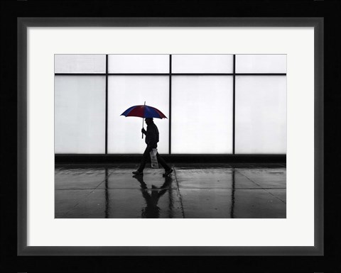 Framed It Was A Rainy Day No 5 Print